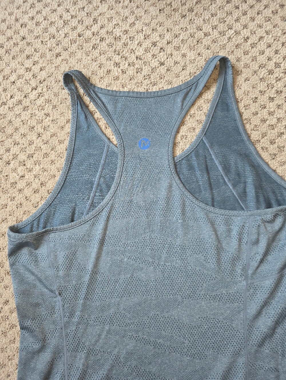 Merrell Dusty Blue Racerback Tank Dress - Picture 6 of 7